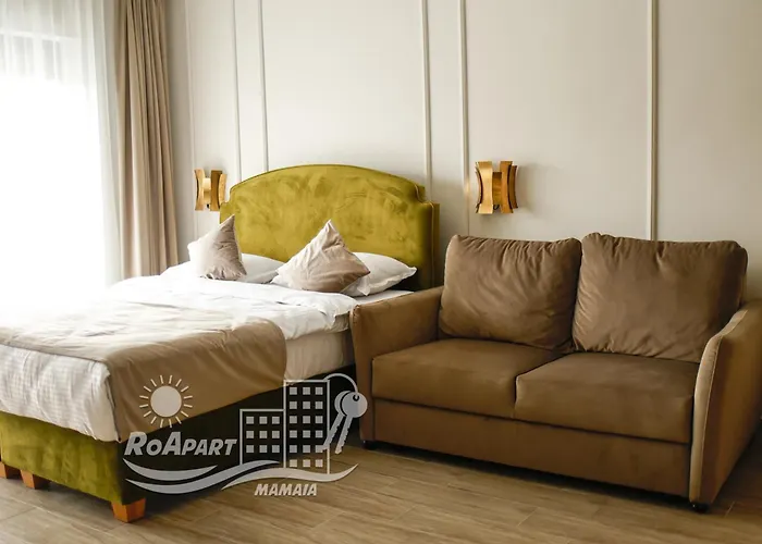 Roapart- Studio De Lux Cu Parcare Vedere Lac Si Mare La 2 Min De Plaja